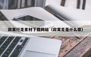 绵阳寂寞行走素材下载网站（寂寞走是什么歌）